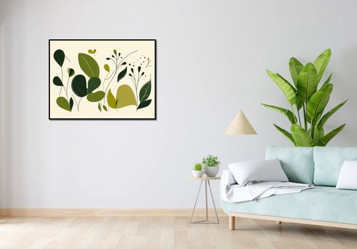 Plakat 100x75cm Świeżość Liści na Arena.pl