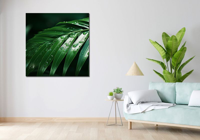 Obraz 100x100cm Żywa Łagodność zdjęcie 2