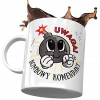 Dla Komendanta Kubek Na Urodziny Na Prezent Z Nadrukiem Ze Zdjęciem