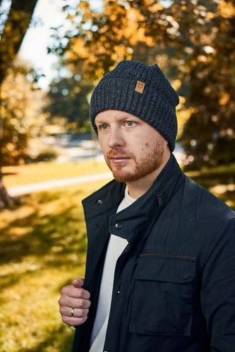 Męska czapka zimowa Brødrene cz14 granatowa 9932 na Arena.pl