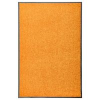 Wycieraczka z możliwością prania, pomarańczowa, 60 x 90 cm