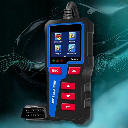 INTERFEJS DIAGNOSTYCZNY TESTER OBD2 JĘZYK POLSKI SKANER PL MENU POPRAWIONY na Arena.pl