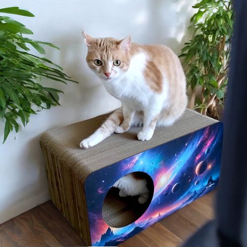 Drapak dla kota Kosmos | 53x28x30 cm | MruuPruu na Arena.pl