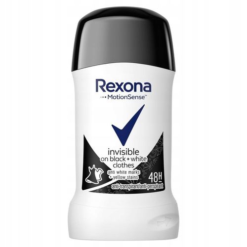 Rexona sztyft 40 ml INVISIBLE BLACK WHITE 48H anty na Arena.pl