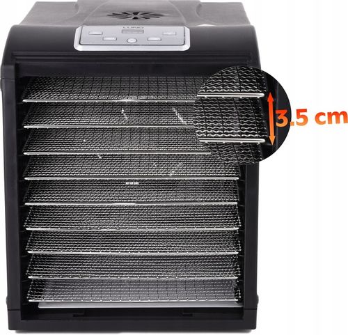 SUSZARKA SPOŻYWCZA DO GRZYBÓW OWOCÓW WARZYW ZIÓŁ MOCNA 700W 9 SIT LUND na Arena.pl