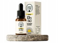 Suplement diety Aura Care Witamina D3 + K2(MK7) Aktywator wchłaniania