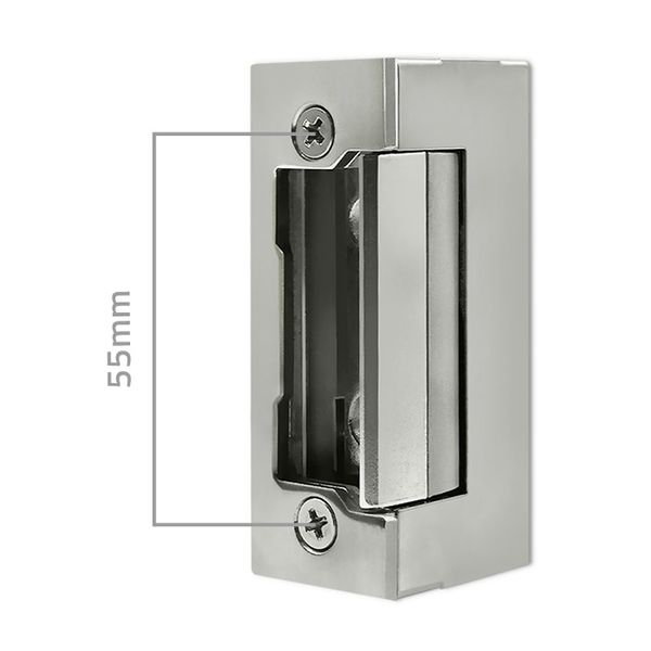 Qoltec Elektrozaczep symetryczny bez pamięci i blokady 12V Stal nierdz zdjęcie 6