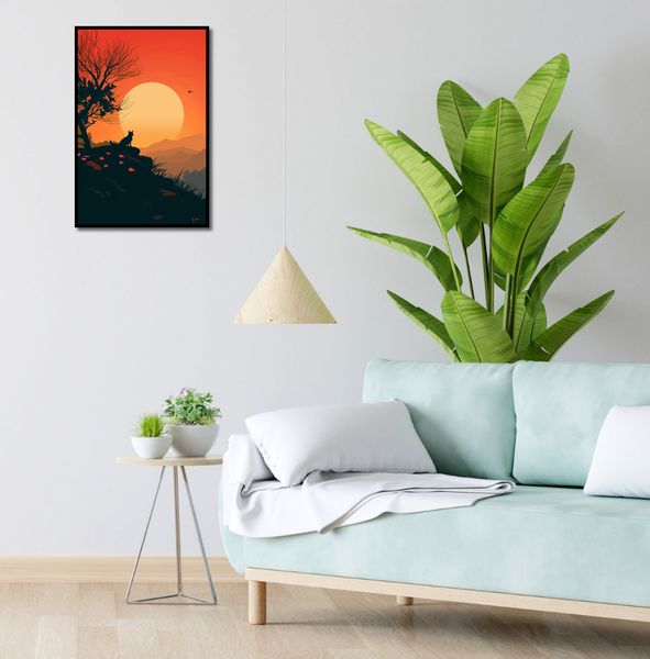Plakat 40x60cm Kocie Wzgórze zdjęcie 4