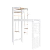 drabinka gimnastyczna Cherry Play - biały-drewno