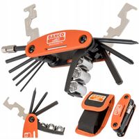 Zestaw Kluczy Rowerowych BAHCO BKE850901 Klucze Rowerowe 17w1 do Roweru