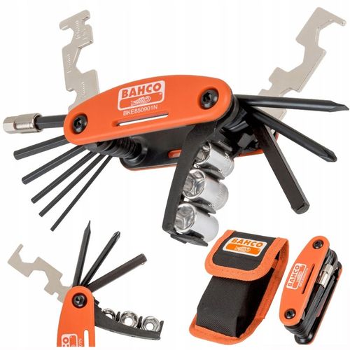 Zestaw Kluczy Rowerowych BAHCO BKE850901 Klucze Rowerowe 17w1 do Roweru na Arena.pl