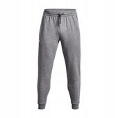 Spodnie męskie Under Armour Rival Fleece Joggers castlerock light grey L