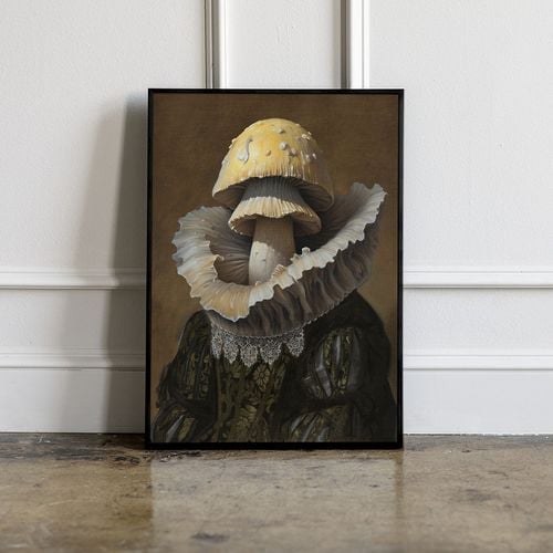 Plakat portret grzyb 61x91 cm na Arena.pl