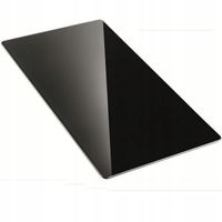 PANEL SZKALNY HARTOWANY 30x40 CZARNY SZKŁO ZA KUCHENKĘ PŁYTKA SZKLANA