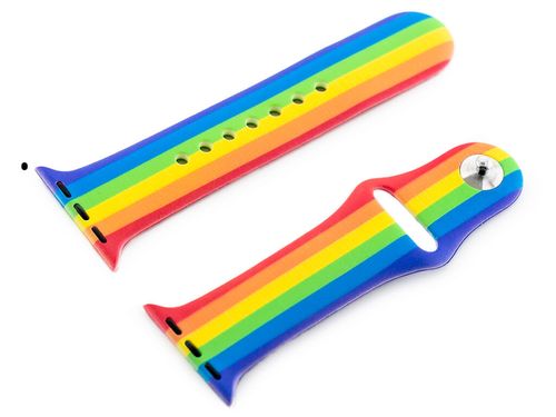 Apple Watch pasek U23 - tęczowy - 42/44mm na Arena.pl