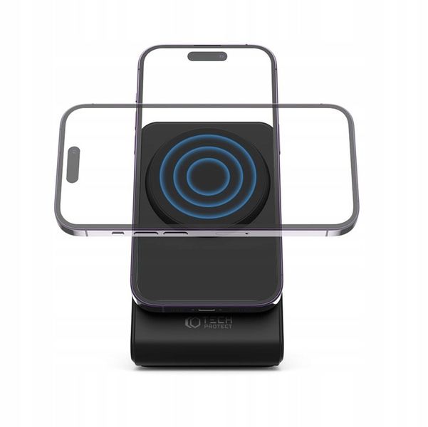 ŁADOWARKA INDUKCYJNA DO MAGSAFE NA IPHONE 12 13 14 15 - STANDBY MODE iOS17 zdjęcie 8