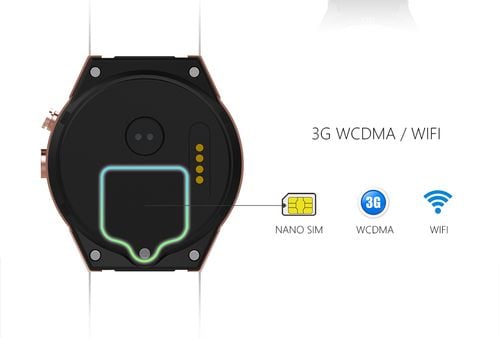 SMARTWATCH KW88 ANDROID 5.1 WIFI GPS SIM AMOLED PL na Arena.pl