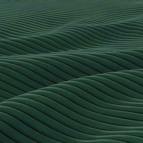 Kanapa z pufą, 3w1, sztruks, PANORA, 191x92x92 cm, zieleń | TYLETEGOTU na Arena.pl