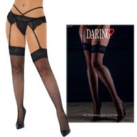Seksowne Pończochy Kabaretki Do Pasa Net Stockings Lace Top Daring One Size