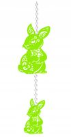 Zawieszka ZAJĄC Wielkanoc święta ozdoba AŻUR girla
