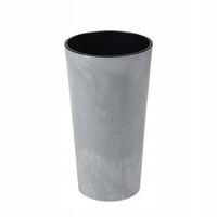 Donica wysoka 57 cm LILIA szary beton z wkładem doniczka osłonka 5467