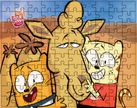 Puzzle tradycyjne Oli i Luna