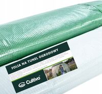Folia na Tunel Ogrodowy 2x3x2 Zielona + Planer Ogrodowy Gratis