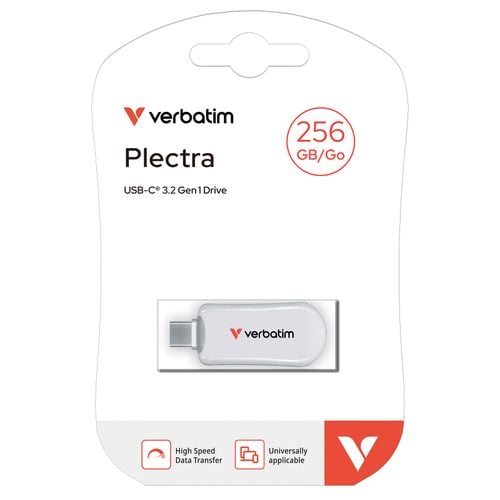 Pendrive Verbatim Plectra 256GB USB-C 3.0 White na Arena.pl