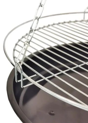 ZESTAW PALENISKO OGRODOWE 2w1 GRILL WĘGLOWY RUSZT + 6x MATA TEFLON BBQ 1000 na Arena.pl