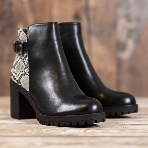 Botki Na Platformie Snake Print r.36 na Arena.pl