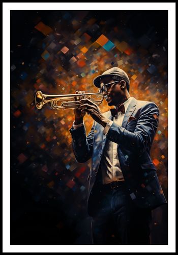 Plakat 61x90,5cm Symfonia na Trąbce na Arena.pl