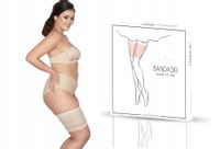 MITEX BANDASKI , opaski na uda BEŻOWE , 76-80