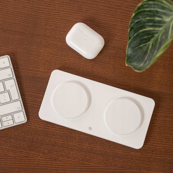 Spacecase Wireless Dual Charger Magcharge Wm3W White zdjęcie 3