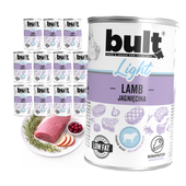 BULT LIGHT mokra karma dla psa Jagnięcina puszka 12x400g