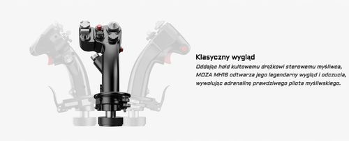 MOZA MH16 Flightstick, Symulator Lotu na Arena.pl