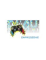 Zaproszenia urodzinowe Gracz Joystick, 10 szt.