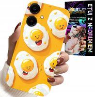 ETUI DO SAMSUNG GALAXY A06 5G - SŁODKIE UŚMIECHNIĘTE JAJKA CASE + FOLIA