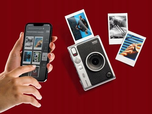 Aparat Fujifilm Instax Mini Evo Czarny USB-C na Arena.pl