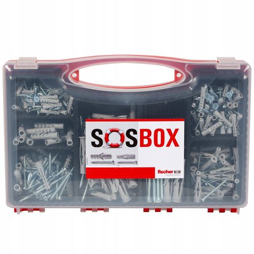 FISCHER REDBOX SOS-BOX KOSZULKI + WKRĘTY S+FU+ŚRUBY 360 ELEMENTÓW na Arena.pl