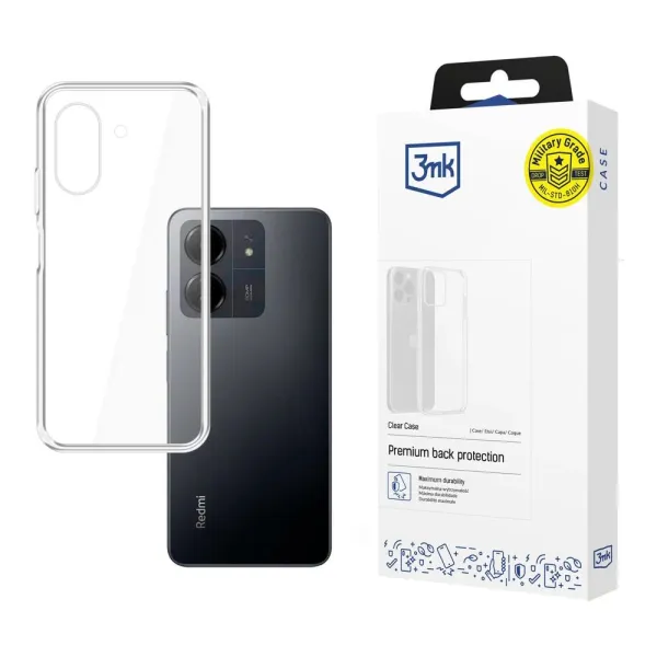 Etui 3mk Clear Case na Redmi 13C / Poco C65 - przezroczyste zdjęcie 1