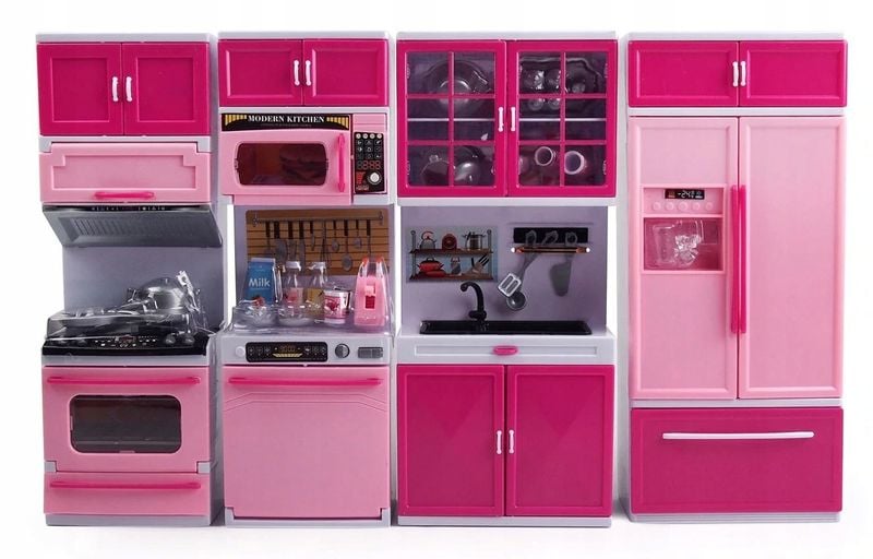 LT132 MEBELKI DO DOMKU DLA LALEK KUCHNIA DUŻE 31CM zdjęcie 2
