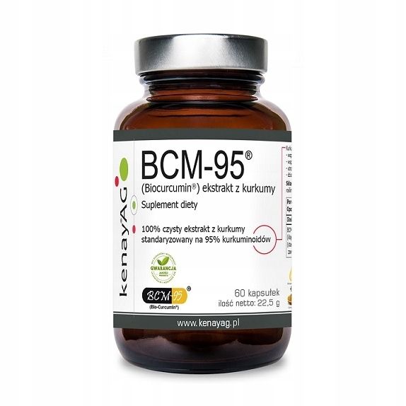 Kurkuma BCM-95 ekstrakt 60 kapsułek Kenay zdjęcie 1