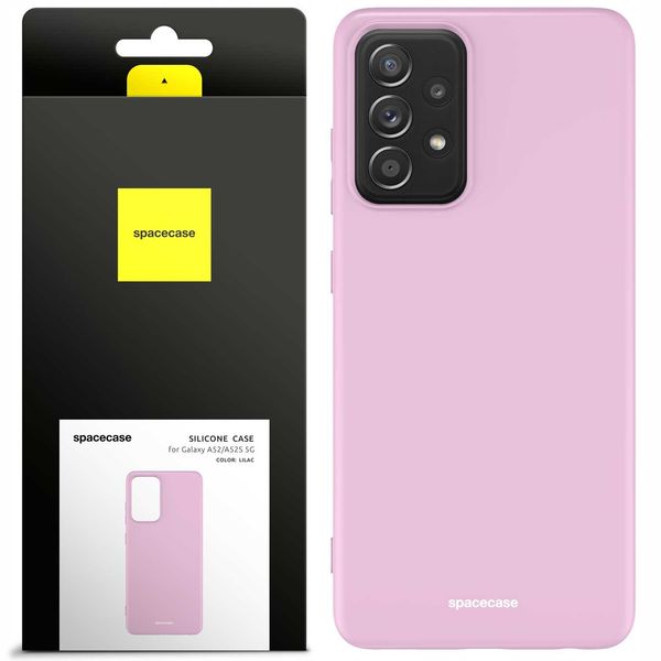 Spacecase Silicone Case Galaxy A52/A52S Lilac zdjęcie 1