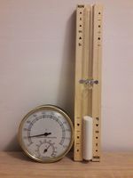 Zestaw akcesoriów Klepsydra termometr sauna sauny