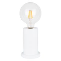 Skandynawska lampa biurkowa TASSE 7391102 okrągła na stół loftowa biała