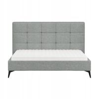 SISI Łóżko łoże tapicerowane szare 160x200 GLAMOUR stelaż PRODUCENT