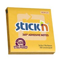 NOTES SAMOPRZYLEPNY 76/76 360ST STICK'N ŻÓŁTY