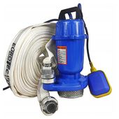 Pompa do wody BRUDNEJ 12 500 l/h PŁYWAK 2650W ZATAPIALNA sitko WĄŻ 30m