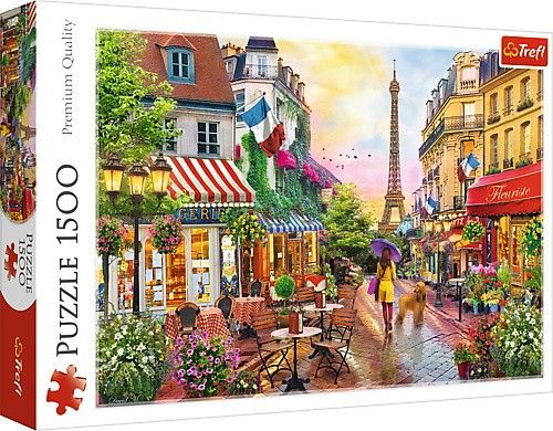 Puzzle 1500 Elementów Urok Paryża na Arena.pl