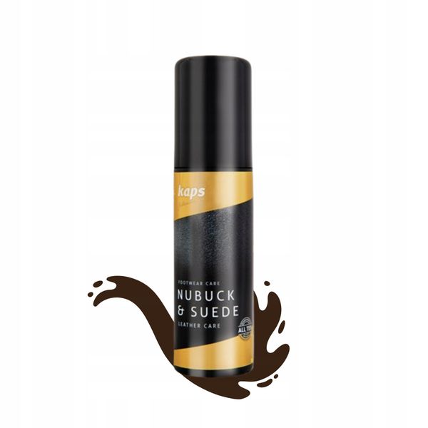 NUBUCK & SUEDE ŚREDNI BRĄZ - 75 ML - KAPS zdjęcie 1